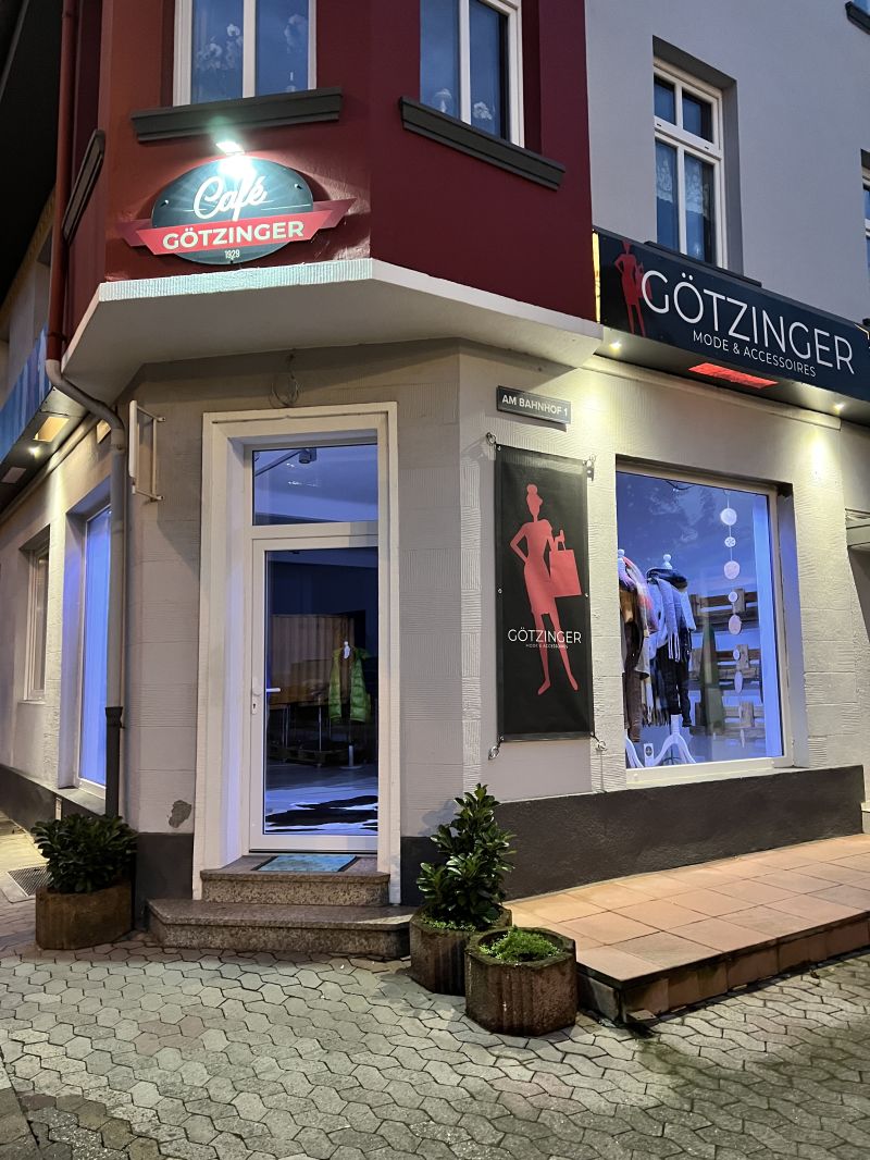 Eingang der Boutique